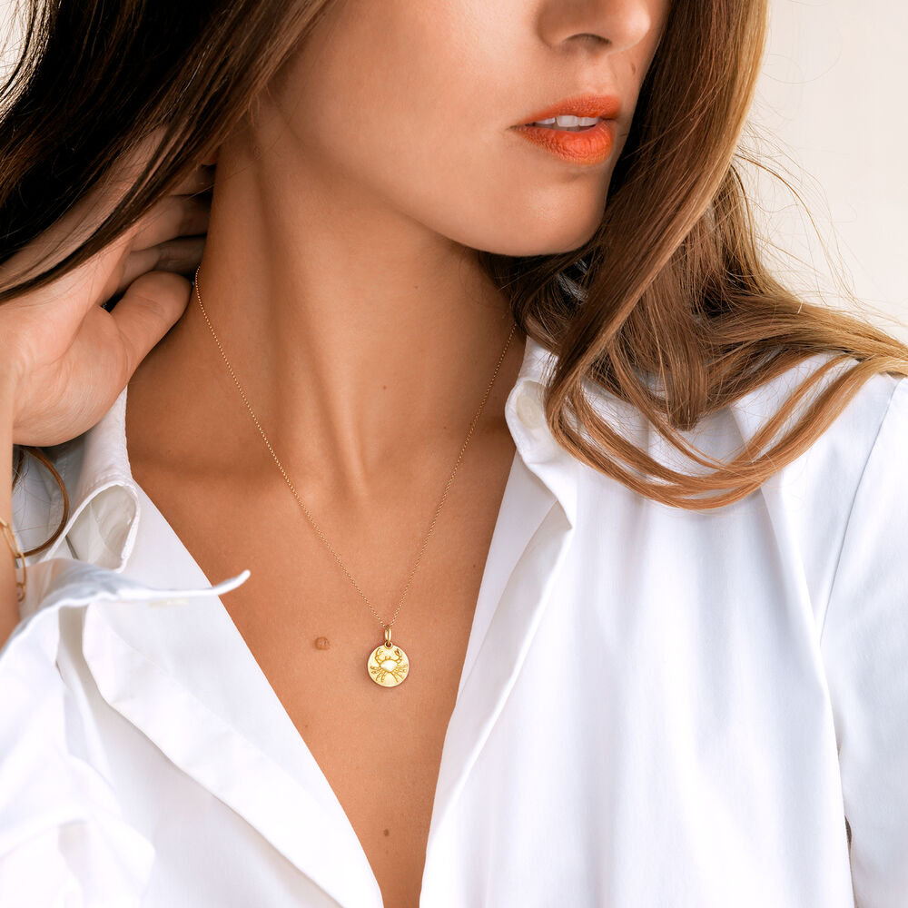 Mythology 18kt Gold Cancer Necklace | Annoushka jewelley